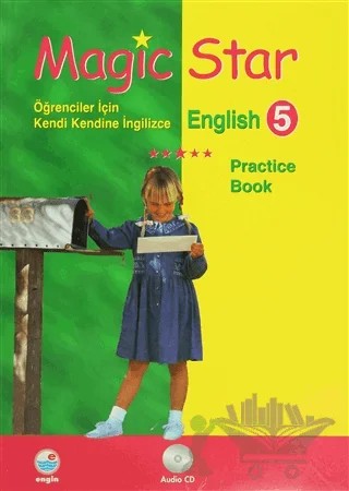 Magic Star - Öğrenciler İçin Kendi Kendine İngilizce English 5 Practice Book – Emine Seda Çağlayan, Mualla Uygur – Engin Yayınevi kitap kapağı