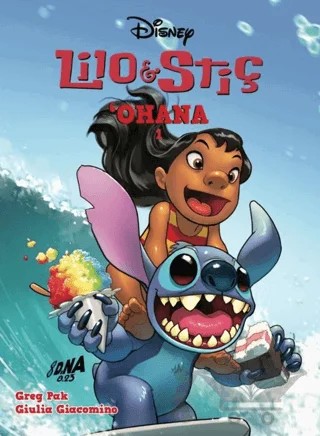 Lilo & Stiç: Ohana - 1 – Greg Pag – Beta Kids kitap kapağı