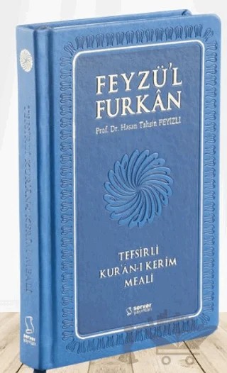 Feyzü'l Furkan Tefsirli Kur'an-ı Kerim Meali (Orta Boy - Tefsirli Meal - Ciltli) - LACİVERT – Hasan Tahsin Feyizli – Server Yayınları kitap kapağı