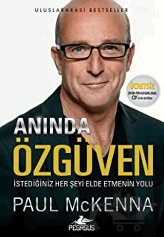 Anında Özgüven – Paul Mckenna – Pegasus Yayınları kitap kapağı