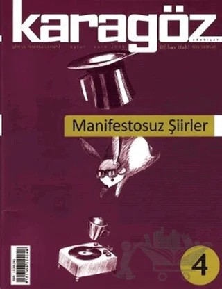 Karagöz Dergisi Sayı: 4 – Karagöz Edebiyat Dergisi kitap kapağı