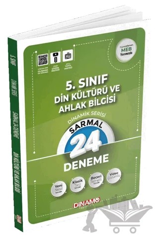 5. Sınıf Din Kültürü ve Ahlak Bilgisi 24 Lü Sarmal Deneme – Kolektif – Dinamo Yayınları kitap kapağı