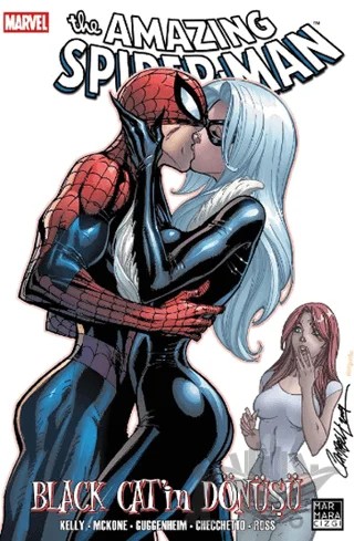 Amazing Spider-Man Cilt 13 - Black Cat'in Dönüşü – Kolektif – Marmara Çizgi kitap kapağı