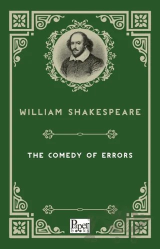 The Comedy of Errors – William Shakespeare – Paper Books kitap kapağı