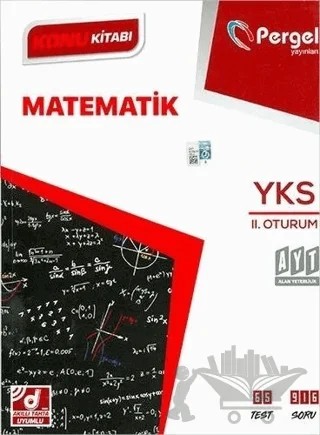 AYT Matematik Konu Kitap – Kolektif – Pergel Yayınları kitap kapağı