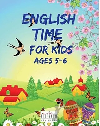English Time For Kids Ages 5 - 6 – Kolektif – Milenyum kitap kapağı