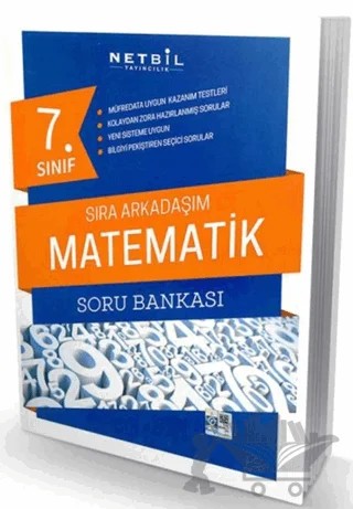Net Bil 7 Matematik Soru Bankası – Kolektif – Nitelik Yayınları kitap kapağı
