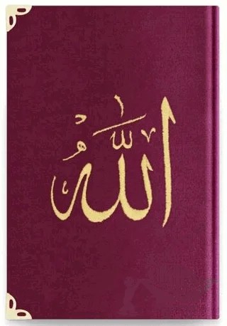 Hafız Boy Kadife Kur'an-ı Kerim (Mürdüm Mor, Nakışlı, Yaldızlı) - 1017 Mürdüm Mor – Kolektif – Hayrat Neşriyat kitap kapağı
