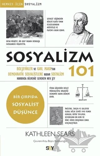 Sosyalizm 101 – Kathleen Sears – Say Yayınları kitap kapağı