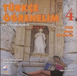Türkçe Öğrenelim 4 - Let's Learn Turkish VCD (6 Adet) – Mehmet Hengirmen – Engin Yayınevi kitap kapağı