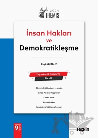 THEMIS - İnsan Hakları ve Demokratikleşme – Reşit Gürbüz – Seçkin Yayıncılık kitap kapağı