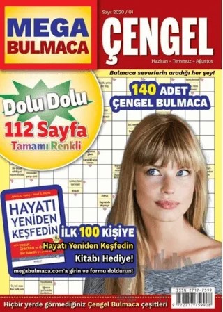 Maxi Mega Çengel Bulmaca 1 – Kolektif – Maxi Yayıncılık kitap kapağı