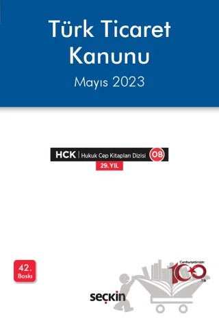Türk Ticaret Kanunu – Kolektif – Seçkin Yayıncılık kitap kapağı