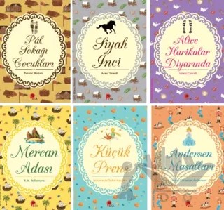 Çocuk Klasikleri Seti - 6 Kitap (8 Yaş ve Üzeri) – Kolektif – Peta Kitap kitap kapağı
