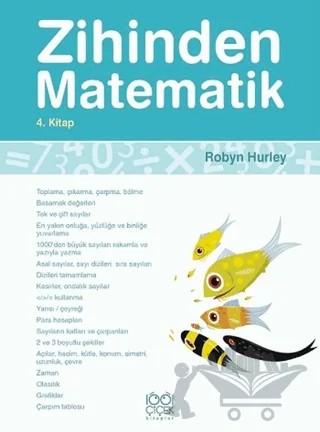Zihinden Matematik 4. Kitap – Robyn Hurley – 1001 Çiçek Kitaplar kitap kapağı