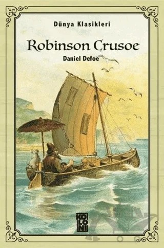 Robinson Crusoe – Daniel Defoe – Koloni kitap kapağı