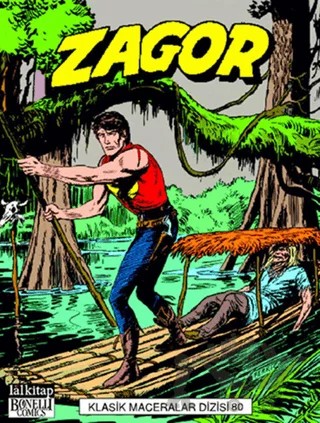 Zagor Klasik Maceralar Cilt: 80 – Moreno Burattini – Lal Kitap kitap kapağı