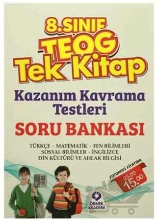 8. Sınıf TEOG Soru Bankası – Kolektif – Örnek Akademi kitap kapağı