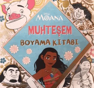Moana Muhteşem Boyama Kitabı – Kolektif – Doğan Egmont Yayıncılık kitap kapağı