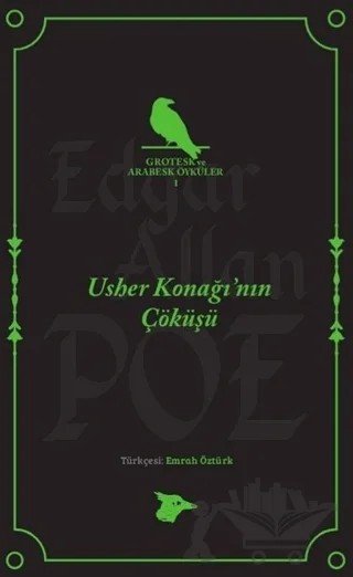 Usber Konağı'nın Çöküşü – Edgar Allan Poe – Alakarga Sanat Yayınları kitap kapağı