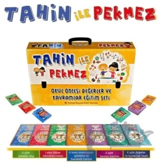 Tahin ile Pekmez Eğitim Seti (7 Kitap Takım Kutulu) – Menşure Şuşuoğlu – Türkiye Diyanet Vakfı Yayınları kitap kapağı