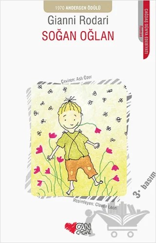 Soğan Oğlan – Gianni Rodari – Can Çocuk Yayınları kitap kapağı