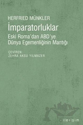 İmparatorluklar – Herfried Münkler – İletişim Yayınevi kitap kapağı
