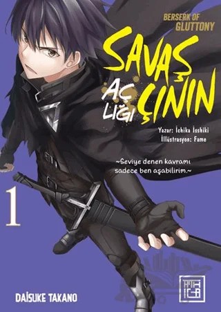 Savaşçının Açlığı 1 – Ichika Issiki – Athica Yayınları kitap kapağı