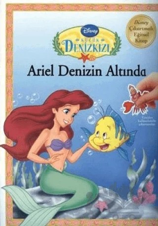 Ariel Denizin Altında Çıkartmalı Eğitsel Kitap – Kolektif – Doğan Egmont Yayıncılık kitap kapağı
