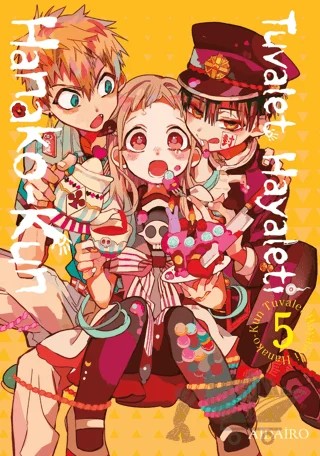 Tuvalet Hayaleti Hanako-Kun 5. Cilt – Aidairo – Gerekli Şeyler Yayıncılık kitap kapağı