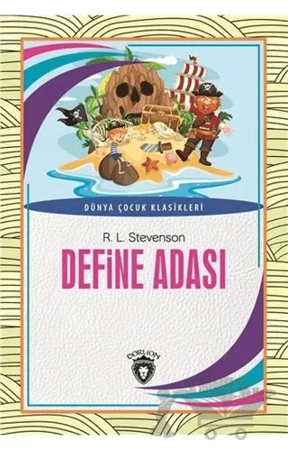 Define Adası – Robert Louıs Stevenson – Dorlion Yayınları kitap kapağı