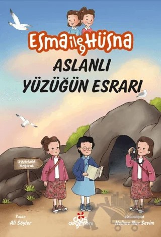 Esma İle Hüsna 9 – Aslanlı Yüzüğün Esrarı – Ali Söyler – Düş Değirmeni kitap kapağı
