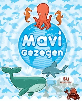 Mavi Gezegen – Ayşe Bilge Dicleli – Optimist Kitap kitap kapağı
