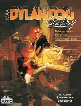 Dylan Dog Maxi Albüm 16 – Giulio Antonio Gualtieri – Lal Kitap kitap kapağı