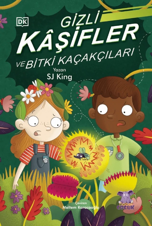 GİZLİ KÂŞİFLER ve BİTKİ KAÇAKÇILARI – Nobel Çocuk kitap kapağı