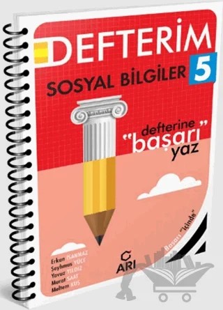 5. Sınıf Sosyal Bilgiler Defterim – Kolektif – Arı Yayıncılık kitap kapağı