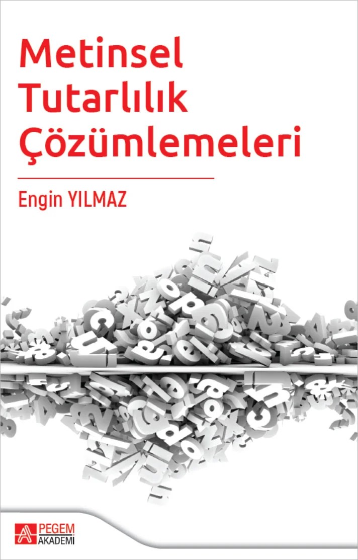 Metinsel Tutarlılık Çözümlemeleri – Engin Yılmaz – Pegem Akademi Yayıncılık kitap kapağı
