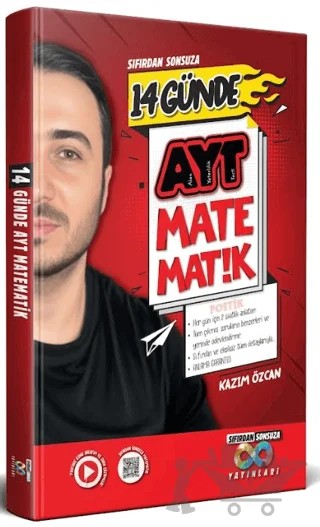 Sıfırdan Sonsuza AYT 14 Günde Matematik Video Takip Kitabı – Kazım Özcan – Doktrin Yayınları kitap kapağı