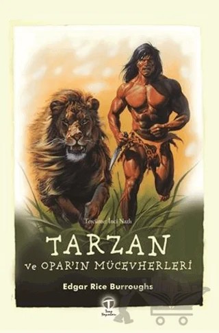 Tarzan ve Opar’ın Mücevherleri – Edgar Rice Burroughs – Tema Yayınları kitap kapağı