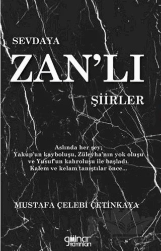 Sevdaya Zan'lı Şiirler – Mustafa Çelebi Çetinkaya – Gülnar Yayınları kitap kapağı