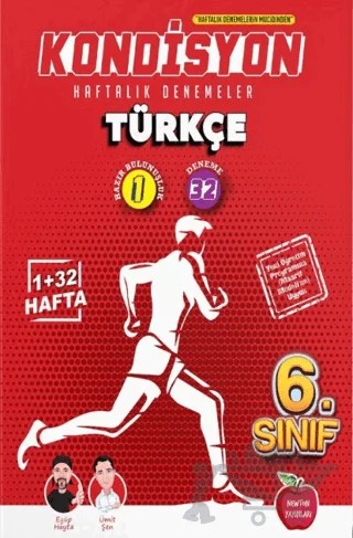 6. Sınıf Türkçe Kondisyon Haftalık Kazanım Denemeleri 33 Hafta – Eyüp Hayta, Ümit Şen – Newton Yayınları kitap kapağı