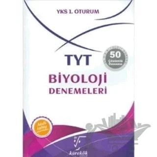 YKS 1. Oturum TYT Biyoloji Denemeleri – Kolektif – Karekök Yayıncılık kitap kapağı