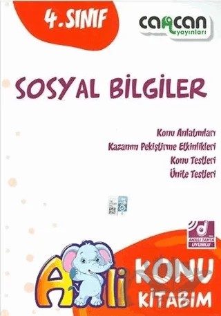 4. Sınıf Sosyal Bilgiler Konu Kitabım – Kolektif – Cancan Yayınları kitap kapağı