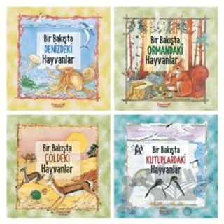 Bir Bakışta Hayvanlar Serisi (4 Kitap) – Kolektif – Yumurcak Yayınları kitap kapağı