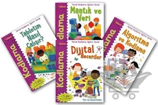 Temel Kodlama Eğitimi Serisi (4 Kitap Takım) – Elbrie De Rock – İdeal Kültür Yayıncılık kitap kapağı