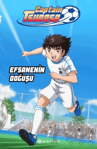 Captain Tsubasa - Efsanenin Doğuşu – Yoiçi Takahaşi – Epsilon Yayınevi kitap kapağı