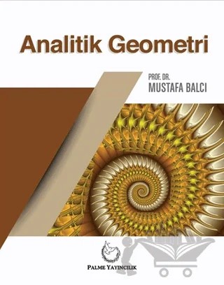 Analitik Geometri – Mustafa Balcı – Palme Yayıncılık kitap kapağı