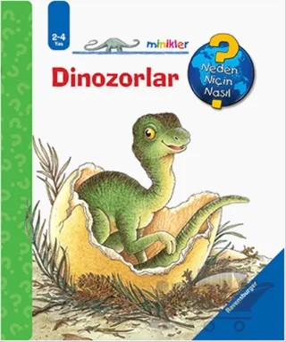 Ravensburger Minikler - Dinozorlar – Angela Weinhold – Mikado Yayınları kitap kapağı