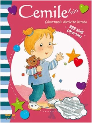 Cemile’nin Çıkartmalı Aktivite Kitabı – Aline de Petingy – Kaknüs Yayınları kitap kapağı