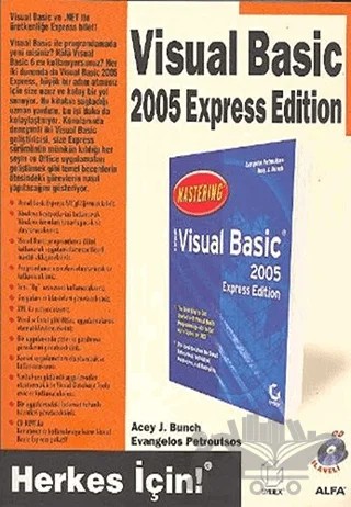 Visual Basic 2005 Express Edition – Acey J. Bunch – Alfa Yayınları kitap kapağı